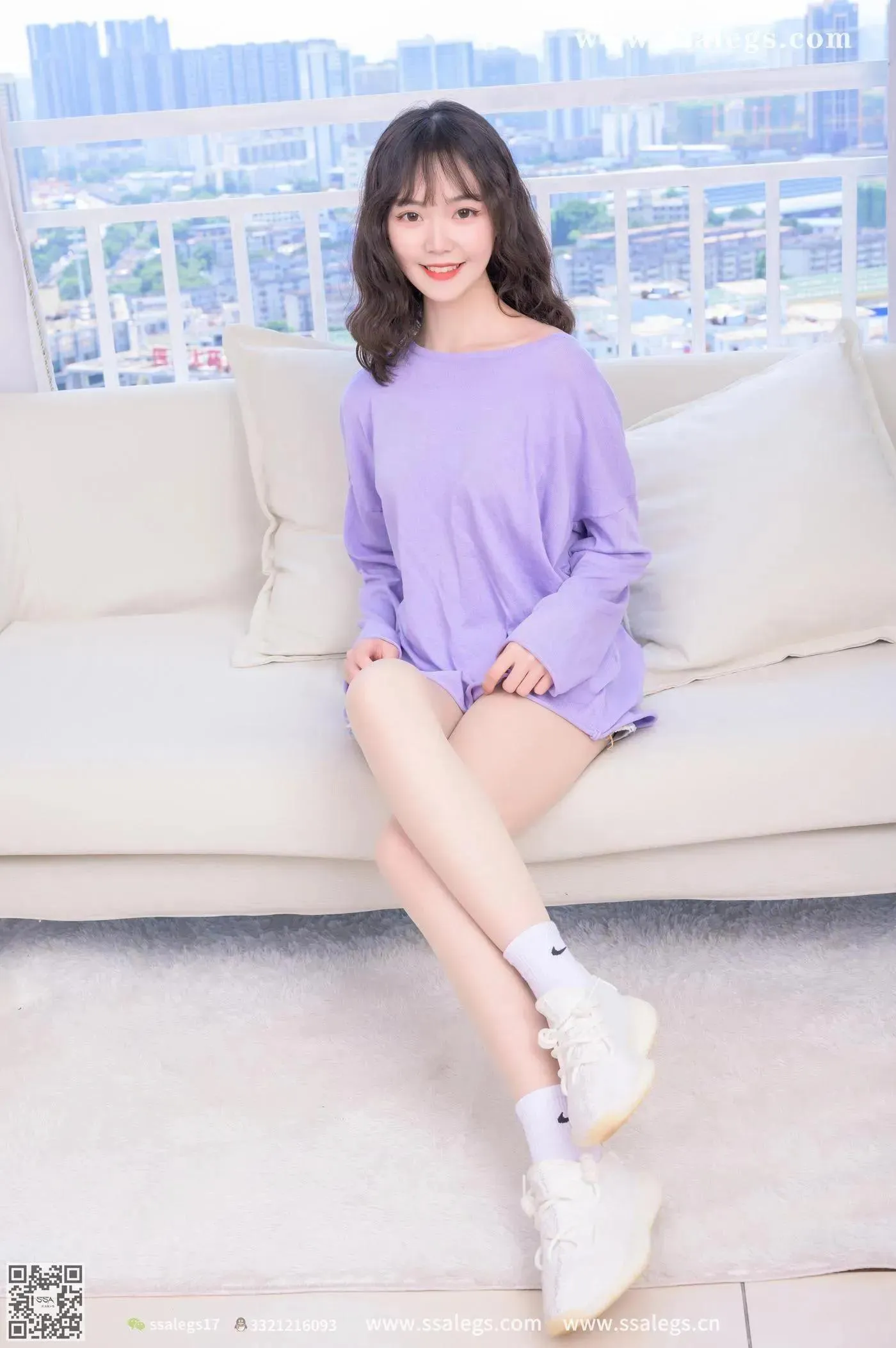 [SSA丝社]超清写真 NO.368 阳阳少女的大波浪(上) [71P]插图1